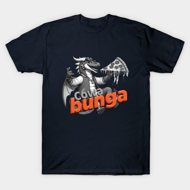 CowaBunga T-Shirt by DreikoArts